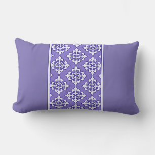 Paarse Fleur de Lis Pillow Kussen