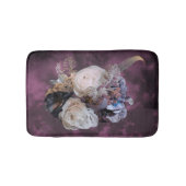 Paarse Floral Bath Mat (Voorkant)