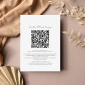 Paarse Floral QR Code Script Weddenschap