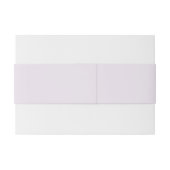 Paarse Floral Uitnodigingen Wikkel (Achterkant Voorbeeld)