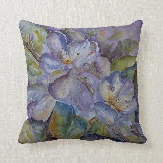 Paarse Florence Waterverf Art Pillow Kussen