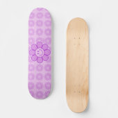 Paarse Flower Skateboard (Voorkant)