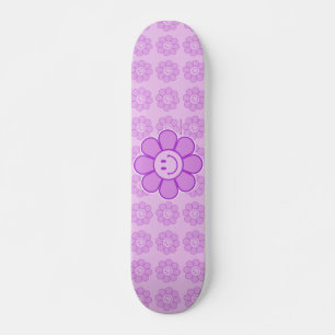 Paarse Flower Skateboard