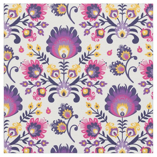 Paarse folklore samenstelling 1 stof (Close Up)