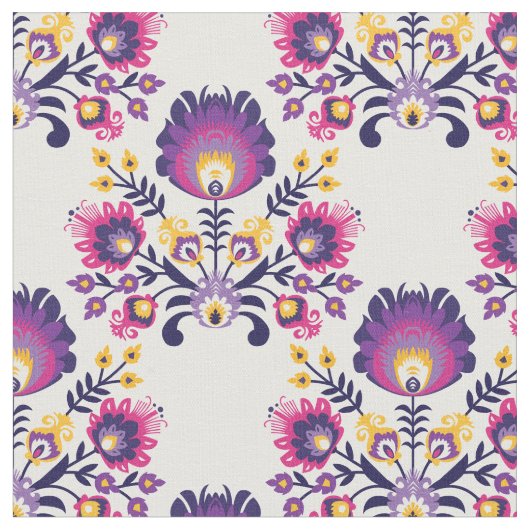 Paarse folklore-samenstelling 2 stof (Close Up)