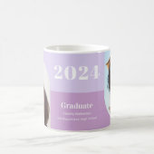 Paarse foto's Afstuderen Koffiemok (Center)