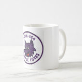 Paarse Foxes HMM364 Marines Koffiemok (Voorkant rechts)