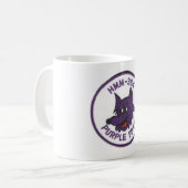 Paarse Foxes HMM364 Marines Koffiemok (Voorkant links)