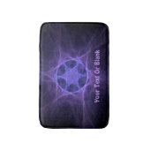 Paarse fractale ster van David Badmat (Voorkant Verticaal)