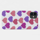 Paarse franjeaap Yoga seamless pattern 1 Case-Mate iPhone Case (Achterkant (horizontaal))