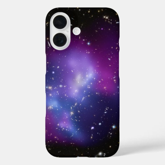 Paarse Galaxy Celestial Space Foto Case-Mate iPhone Case (Achterkant)