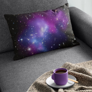 Paarse Galaxy-cluster Decoratief Kussen