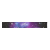 Paarse Galaxy-cluster Grosgrain Lint (Voorkant)