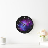 Paarse Galaxy Cluster MACS J0717 Space Ronde Klok (Huis)