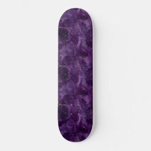Paarse Galaxy-serie Design 8 Skateboard