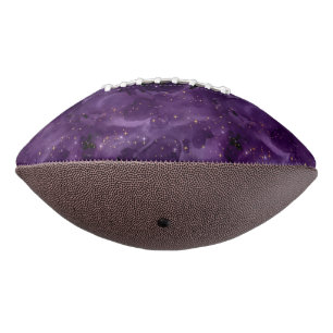 Paarse Galaxy Serie Ontwerp 8 American Football