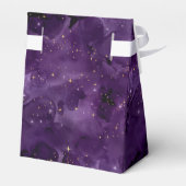 Paarse Galaxy Serie Ontwerp 8  Bedankdoosjes (Achterkant)