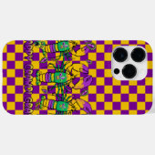 PAARSE GEEL GROENE MARDI GRAS LOBSTERS Case-Mate iPhone CASE (Achterkant (horizontaal))