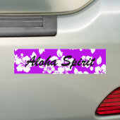 Paarse Geest Bumpersticker (Op auto)