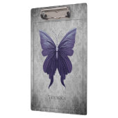 Paarse gejuwelde libel klembord (Links)