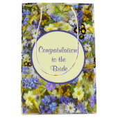 Paarse Gele Landbouwers Medium Cadeauzakje (Voorkant)