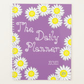 Paarse Gele Witte Dagen Planner (Voorkant)