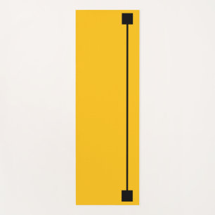 paarse & gele yogamat