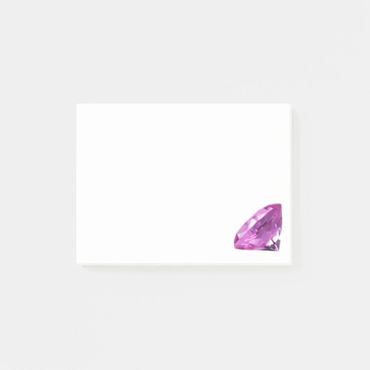 Paarse Gem Post-It notities Post-it® Notes (Voorkant)