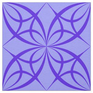 Paarse geometrische cirkels printmateriaal stof