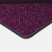 Paarse Geometrische Desk Mat – Modern Kantoor Deco (Hoek)