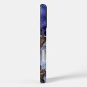 Paarse gepantserde Iris Floral Case-Mate iPhone Case (Achterkant / Rechts)