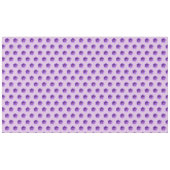 Paarse Geraniumventilator naadloos patroon op Tafelkleed (Voorkant (Horizontaal))