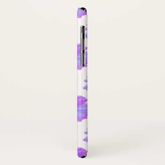 Paarse gerbera daisy Case-Mate iPhone case (Achterkant/links)