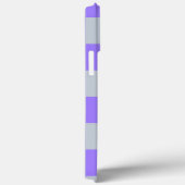 Paarse geruite ginghpatroon Case-Mate iPhone case (Achterkant / Rechts)