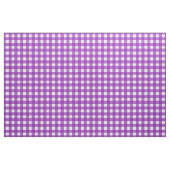 Paarse Gingham Check Stof (Fat Quarter)