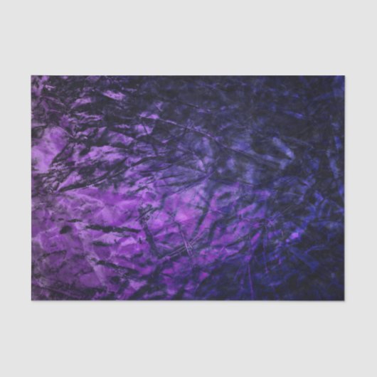 Paarse Glam Abstract Pattern Birthday Party Tissuepapier (Voorkant)