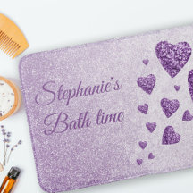 Paarse glans lavendel glitter