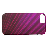 Paarse glasvezel Optisch ventilatorontwerp Case-Mate iPhone Case (Achterkant (Horizontaal))