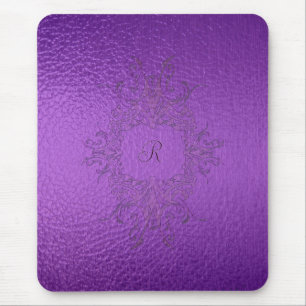 Paarse Glazen in lood Muismat