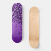 PAARSE glitter #2 (Faux Glitter) #sjiny #decor Skateboard (Voorkant)