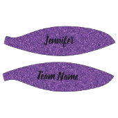 Paarse Glitter Basketball Mini Basketbal (Panelen)