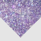 Paarse glitter Confetti Sparkle Tissuepapier (Detail)
