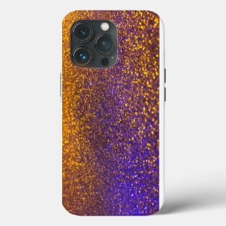 Paarse Glitter Custom Name Hoesje-Mate iPhone Case 13 Pro Hoesje