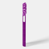 Paarse Glitter Drips Glam Girly Signature Case-Mate iPhone Case (Achterkant / Rechts)