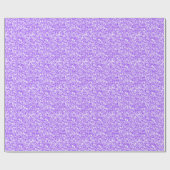 Paarse glitter en sparkles Patroon Cadeaupapier (Vlak)