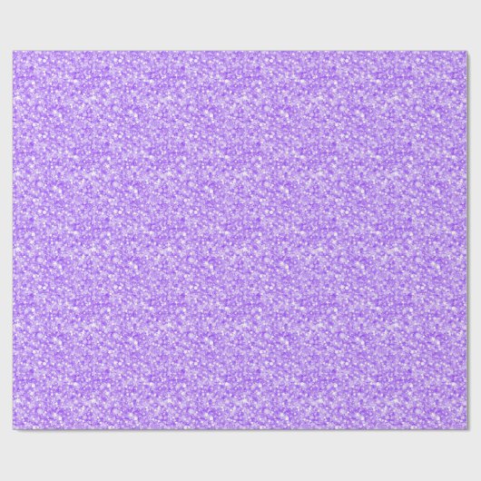 Paarse glitter en sparkles Patroon Cadeaupapier (Vlak)