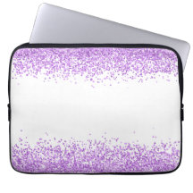 Paarse Glitter iPad Air Cover