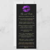 Paarse Glitter Lip Instructies (Achterkant)