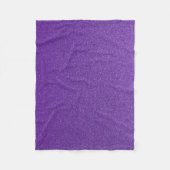Paarse glitter, sprankeling, glitter achtergrond fleece deken (Voorkant)