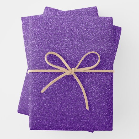 Paarse glitter, sprankeling, glitter achtergrond inpakpapier vel (In situ)